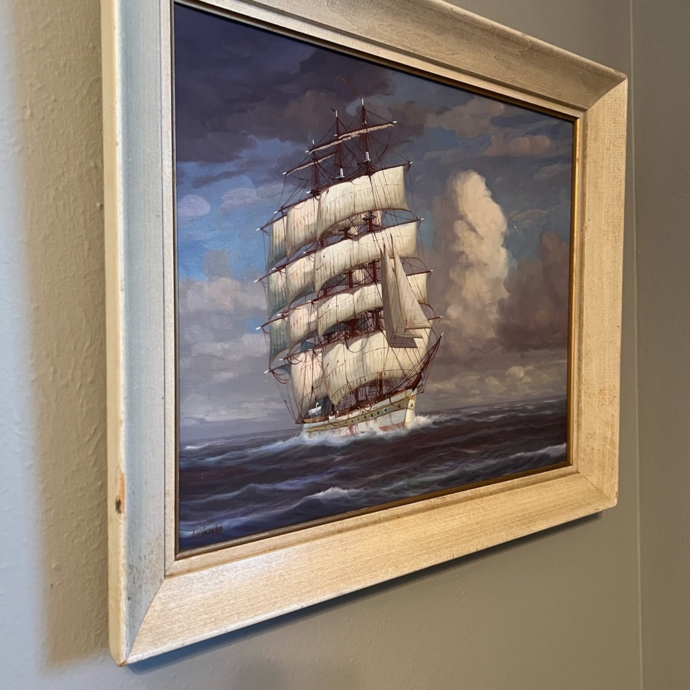 J Winfried oil painting - Picture 2 of 6